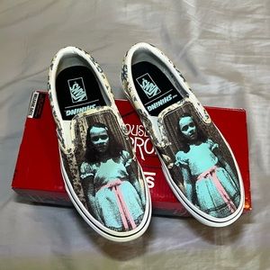 Vans x House of Terror x The Shining Twins Slip ons x Size 7